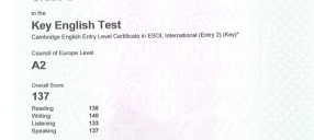 NGUYỄN VIẾT TRIỀU _ GRADE B _ KET