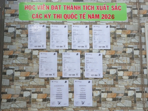 TUYÊN DƯƠNG HỌC VIÊN ĐẠT ĐIỂM XUẤT SẮC TRONG CÁC KỲ THI QUỐC GIA NĂM 2026