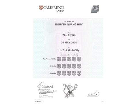 Nguyễn Quang Huy - Flyers