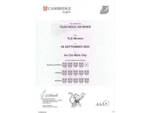 Trần Ngọc An Nhiên _ Movers