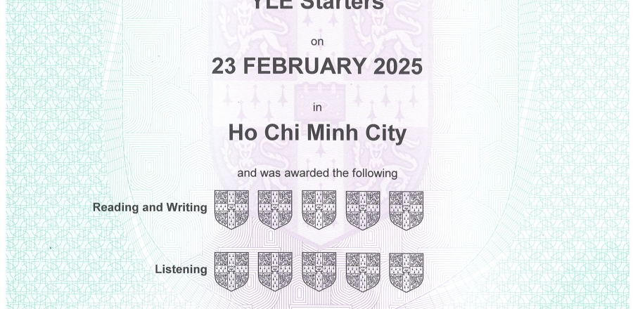 Nguyễn Huỳnh Hồng Anh _ Starters