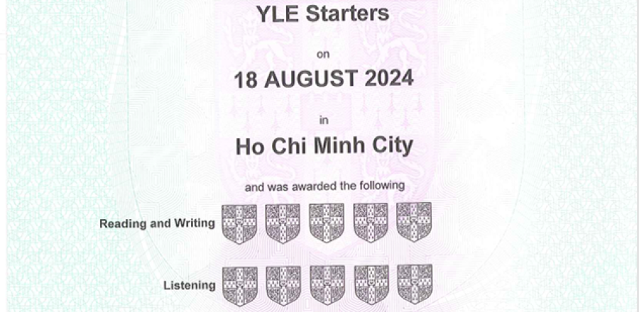 Trần Ngọc Uyên Nhi _ Starters